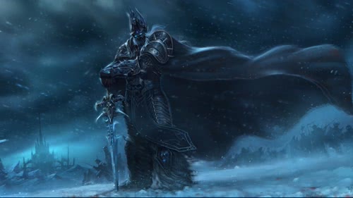 Warcraft Wow World Of Warcraft Lich King Warrior Sword Snow
