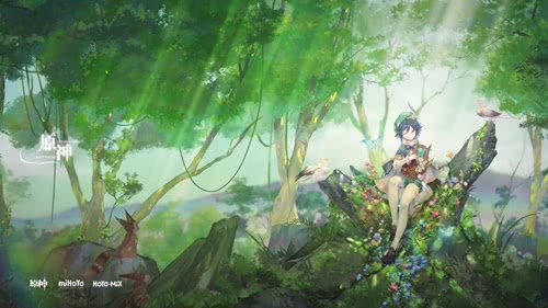 原神主题曲壁纸3＆1（4K复原）