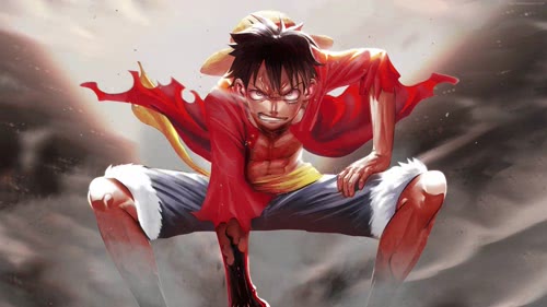 Smoke Luffy One Piece 1