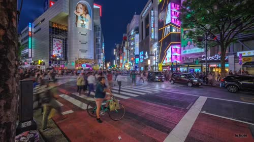4k东京夜景