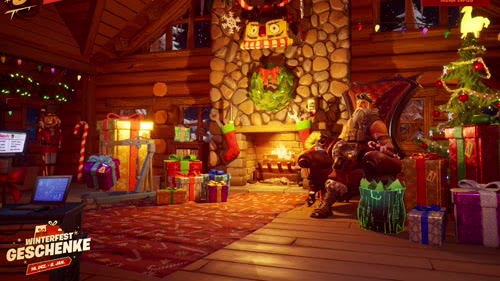 Winter Lodge Fortnite Live Wallpaper