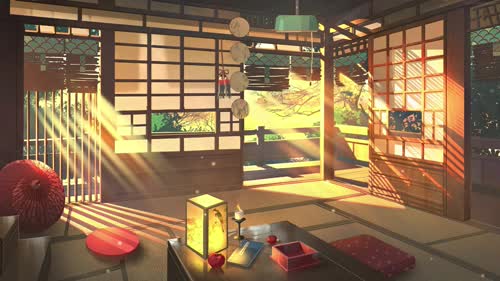 Japanese style living room
