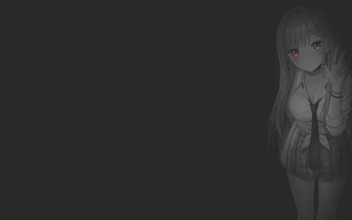 动漫女孩 3840x2400