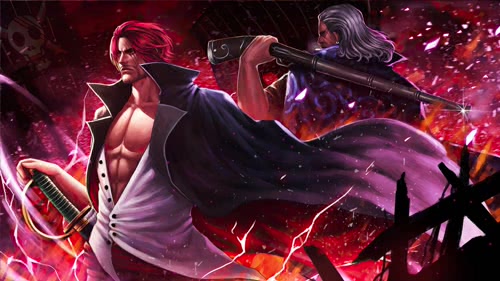 Shanks and his 1st commander