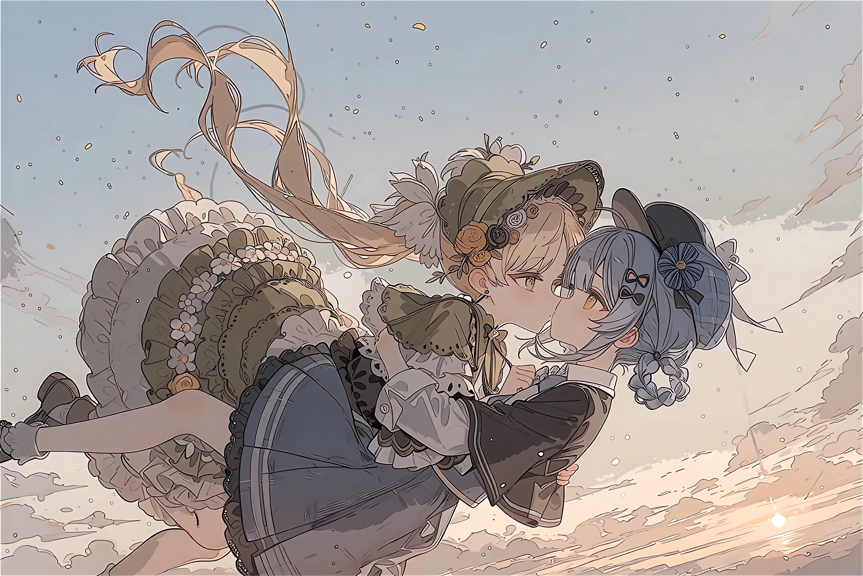 橘雪莉与远野汉娜