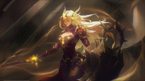 Live Wallpaper League of Legends Leona