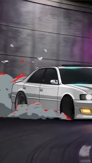car drifting