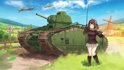 War Thunder 法国动态壁纸