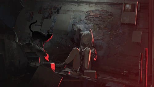 infected person arknights desktop wallpaper 