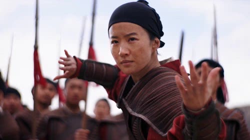 刘亦菲花木兰打架