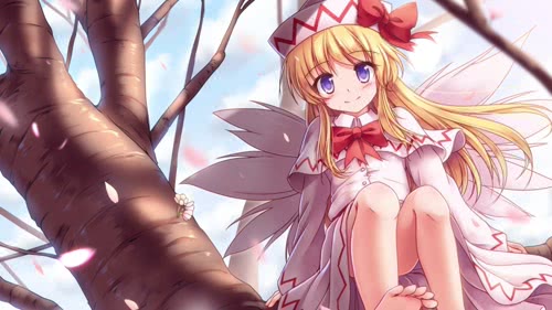 莉莉白（东方project动态壁纸）