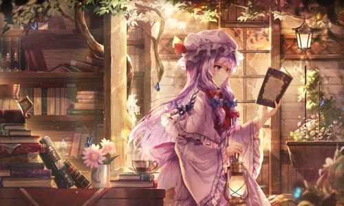 帕秋莉诺蕾姬无音频版(东方project动态壁纸)