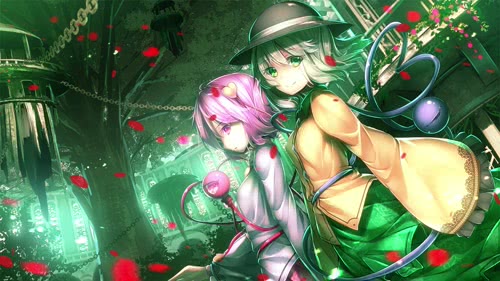 古明地觉and古明地恋（东方project动态壁纸）