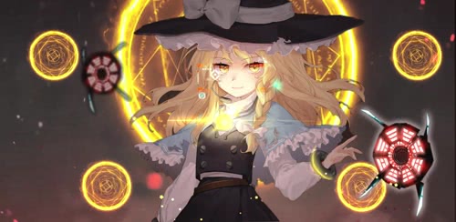 雾雨魔理沙（东方project动态壁纸）