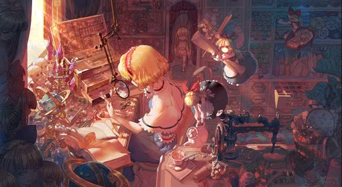 爱丽丝玛格特罗伊德(东方project动态壁纸）