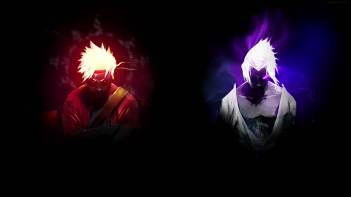  Naruto and Sasuke Black