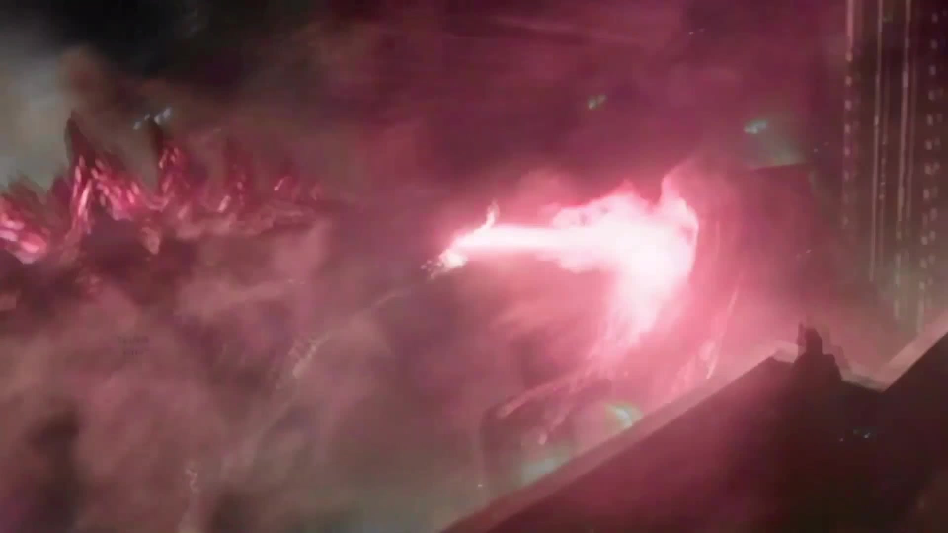 Godzilla Red Fire Breath