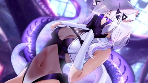 可愛的章魚女孩