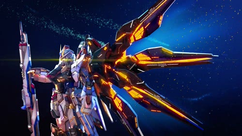 强袭自由 光翼展开