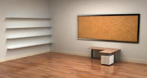 创意摆放图标桌面