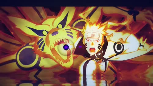 鸣人九尾尾兽玉螺旋丸