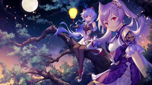 原神 刻晴 甘雨