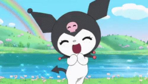 kuromi happy