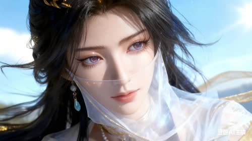 凡人修仙传-白衣紫灵动态壁纸