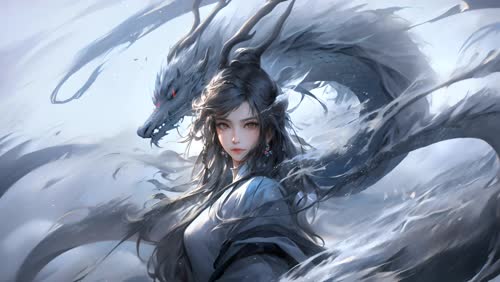 赛博color-水墨三玄色