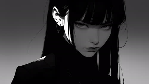 Anime Girl 4K静态-抖音-桌面星球