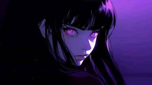 Anime girl 4K动态-超火-桌面星球