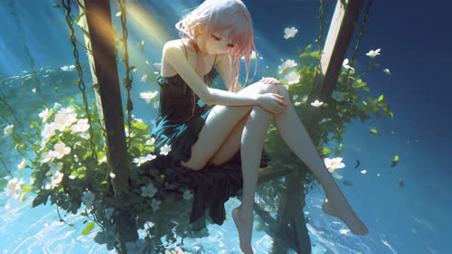 蝶祈2k静态-桌面星球