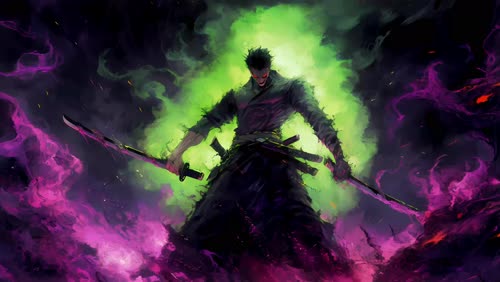 索隆-高清动态-桌面星球-桌面美化