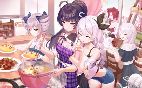 崩坏2，雷电芽衣x琪亚娜