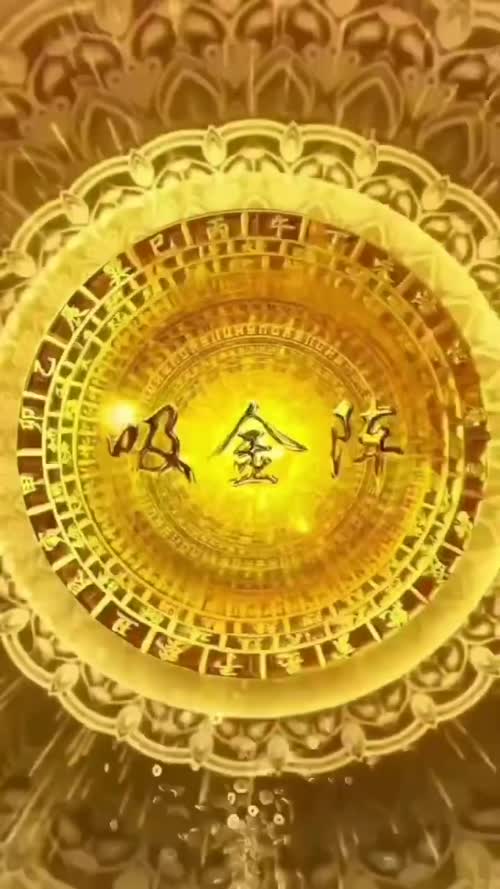 吸金大阵发财发财