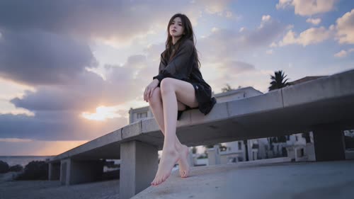 夕阳天空-2k静态