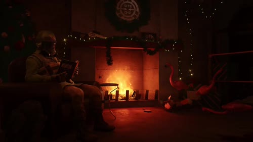 圣诞壁炉时光｜秘密实验室【动态壁纸】