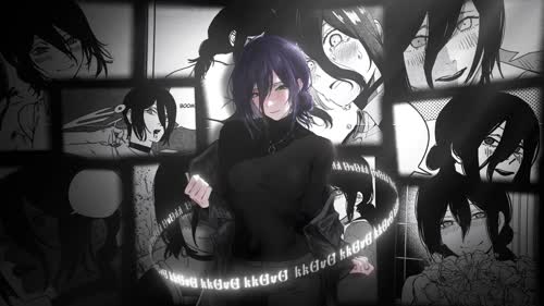 蕾塞文字环绕动态壁纸