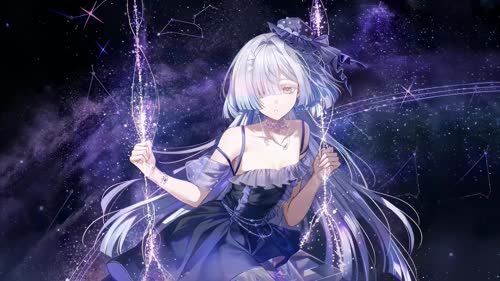 Mornye 星系星空呼嘯海動態桌布