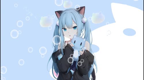 猫羽雫娃娃