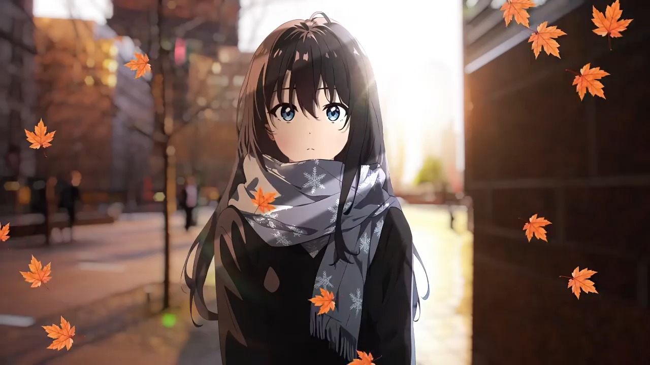 秋叶飘飘