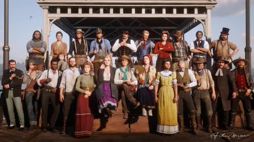 荒野大镖客全家福