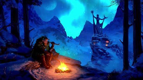 skyrim shrine of azura live wallpaper