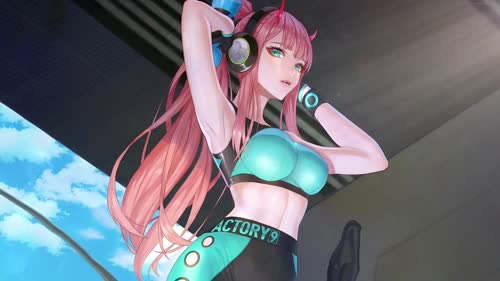  Sporty Zero Two Darling in the Franxx