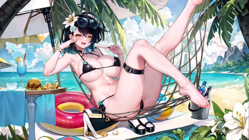 【4k】泳装夏日