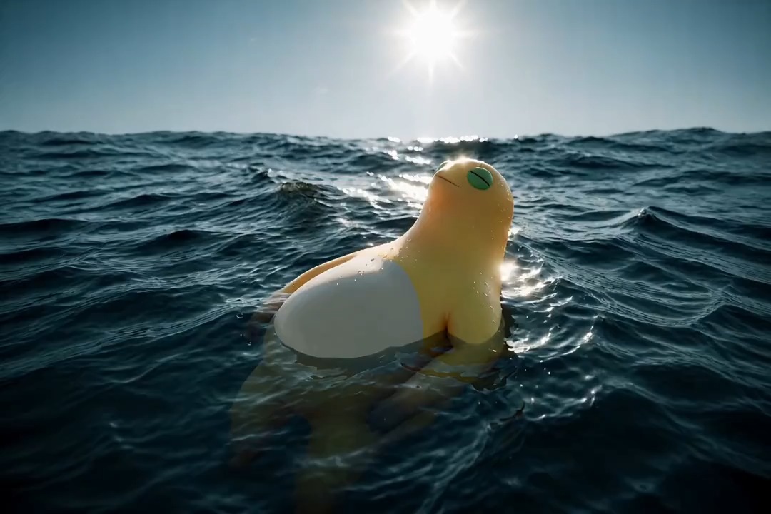 漂浮奶娃