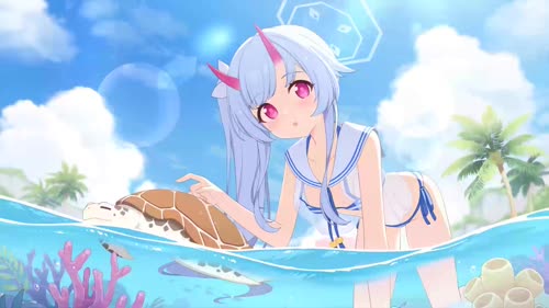 蔚蓝档案 千世泳装