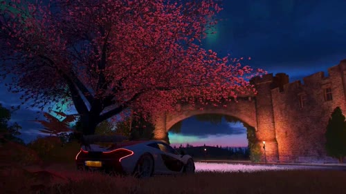 地平线-极光nad樱花