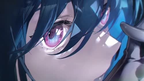 蓝毛少女——拉