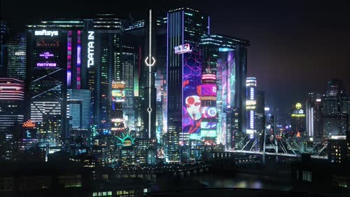 Night City View - Cyberpunk 2077